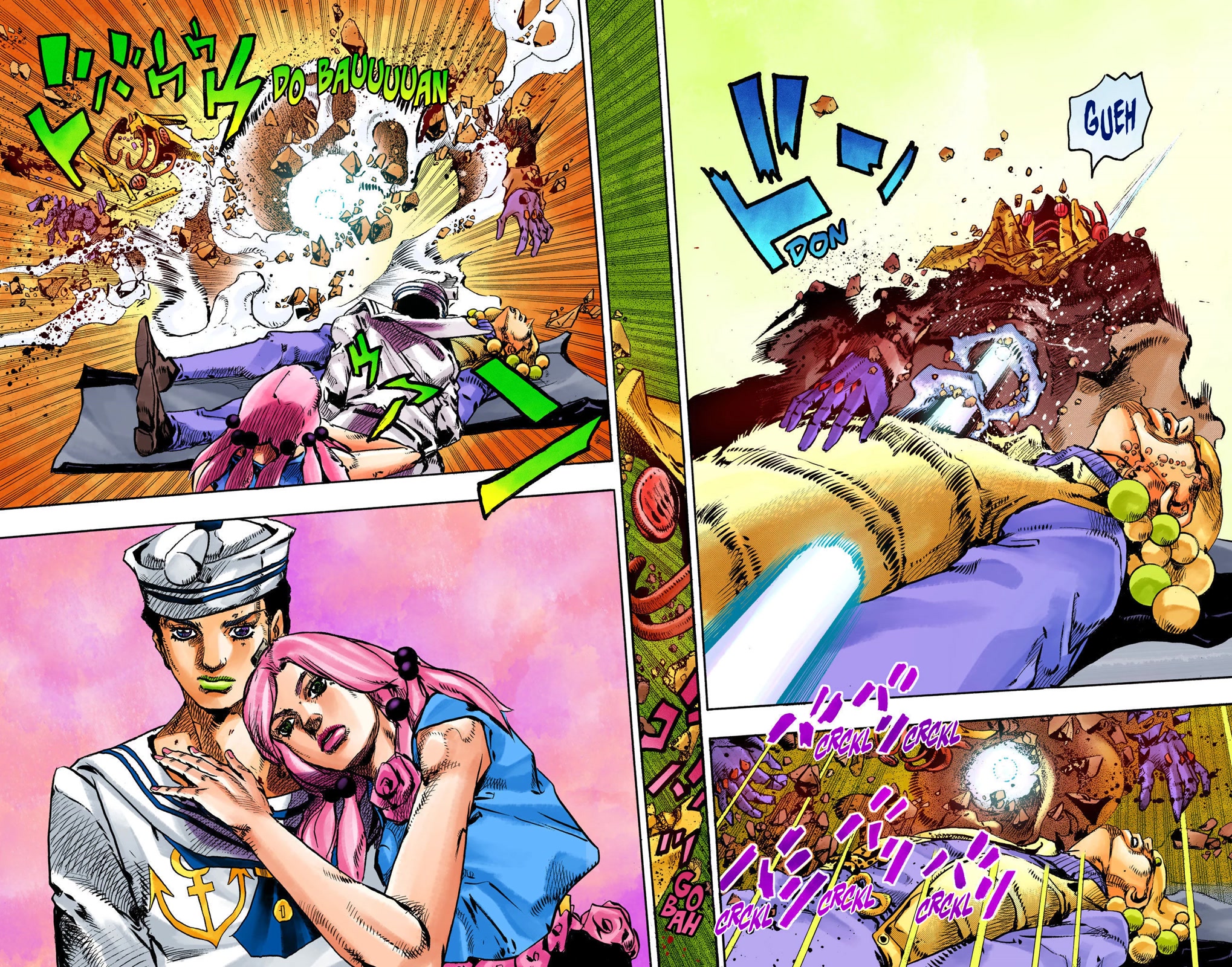 JoJo's Bizarre Adventure Part 8 - JoJolion (Official Colored) Chapter 108 page 37 - Chapter 108: Go Beyond, Part 2