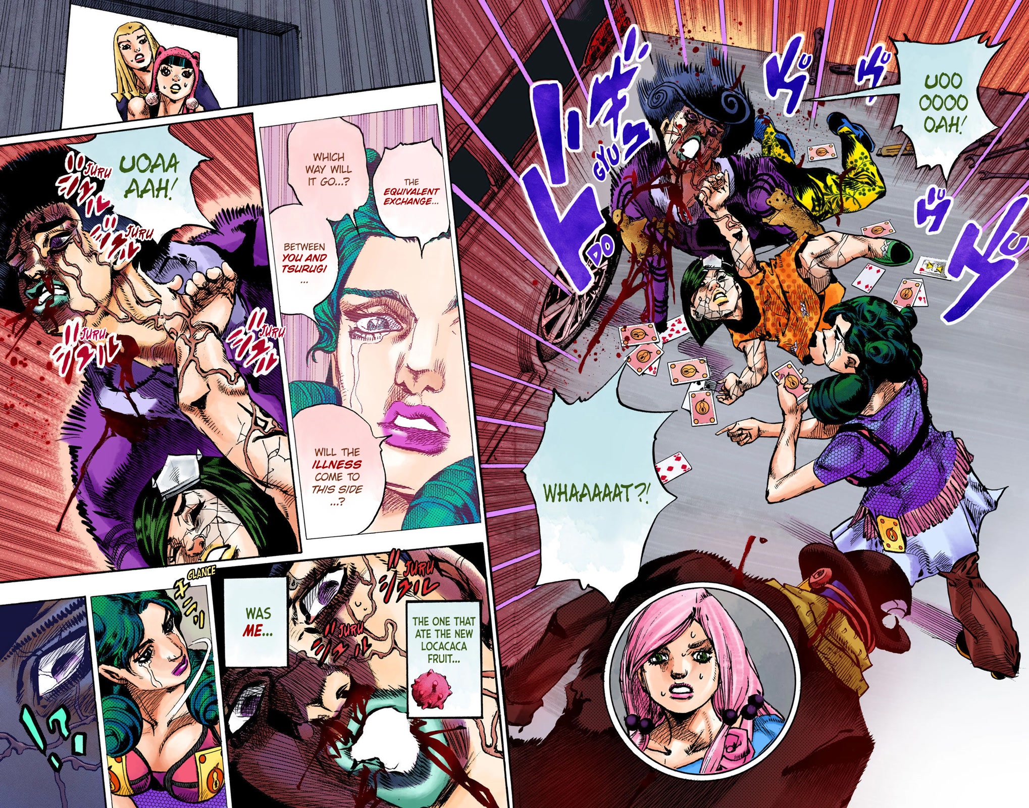 JoJo's Bizarre Adventure Part 8 - JoJolion (Official Colored) Chapter 108 page 4 - Chapter 108: Go Beyond, Part 2