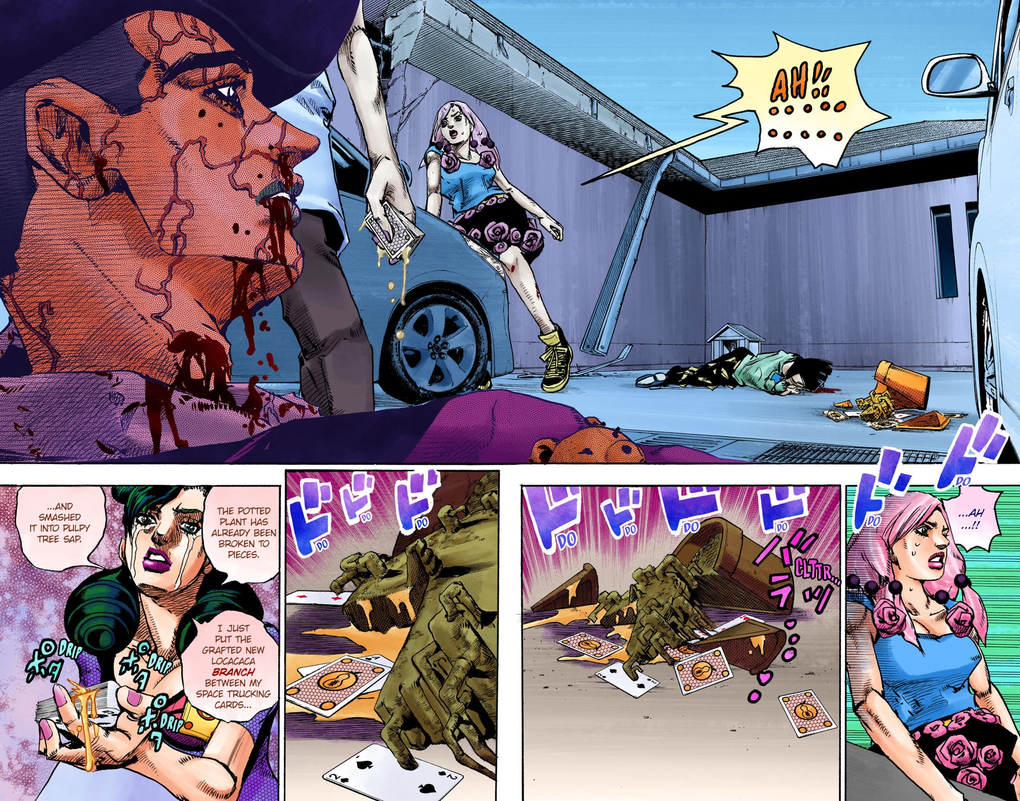 JoJo's Bizarre Adventure Part 8 - JoJolion (Official Colored) Chapter 108 page 5 - Chapter 108: Go Beyond, Part 2