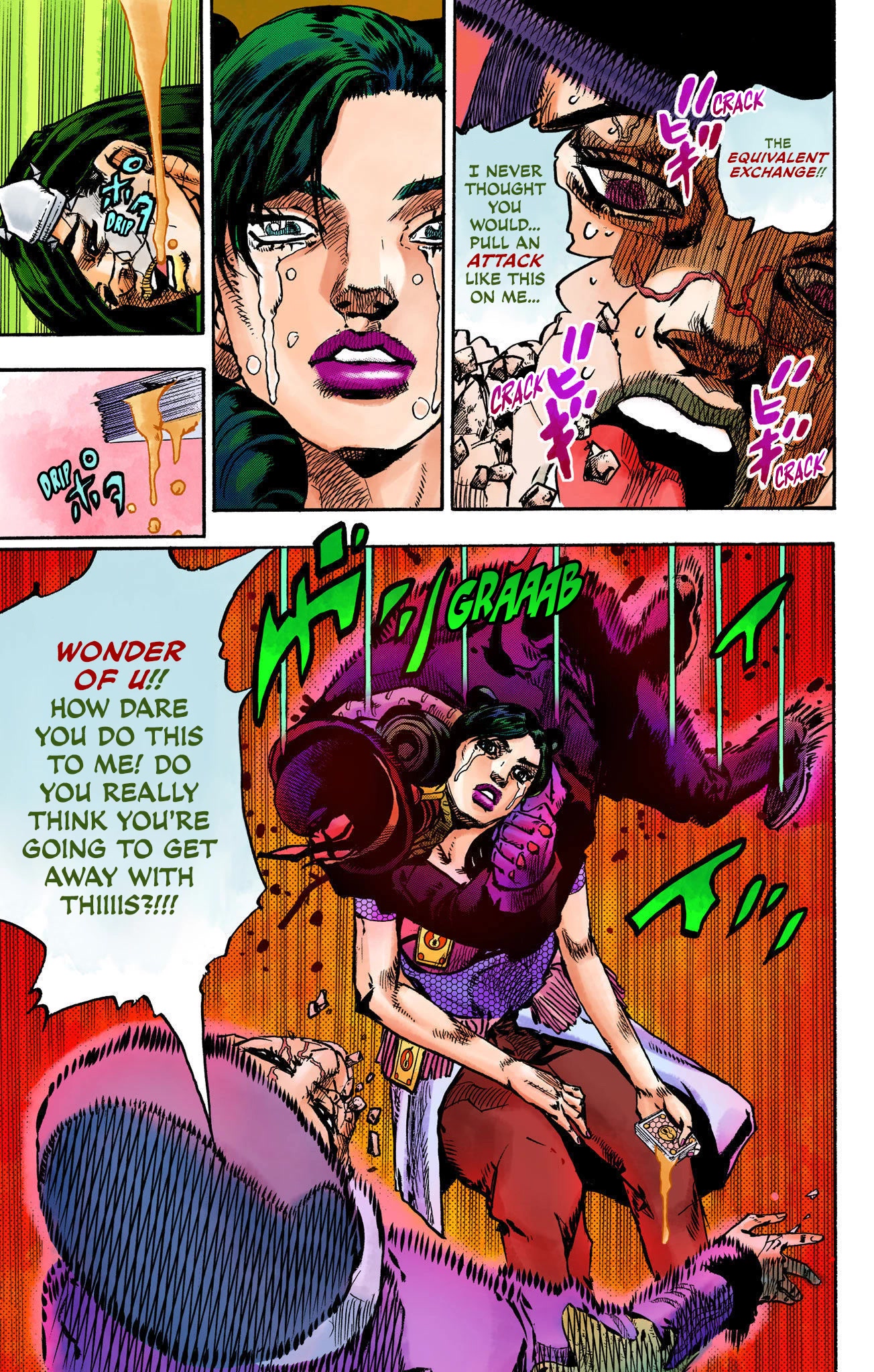 JoJo's Bizarre Adventure Part 8 - JoJolion (Official Colored) Chapter 108 page 7 - Chapter 108: Go Beyond, Part 2
