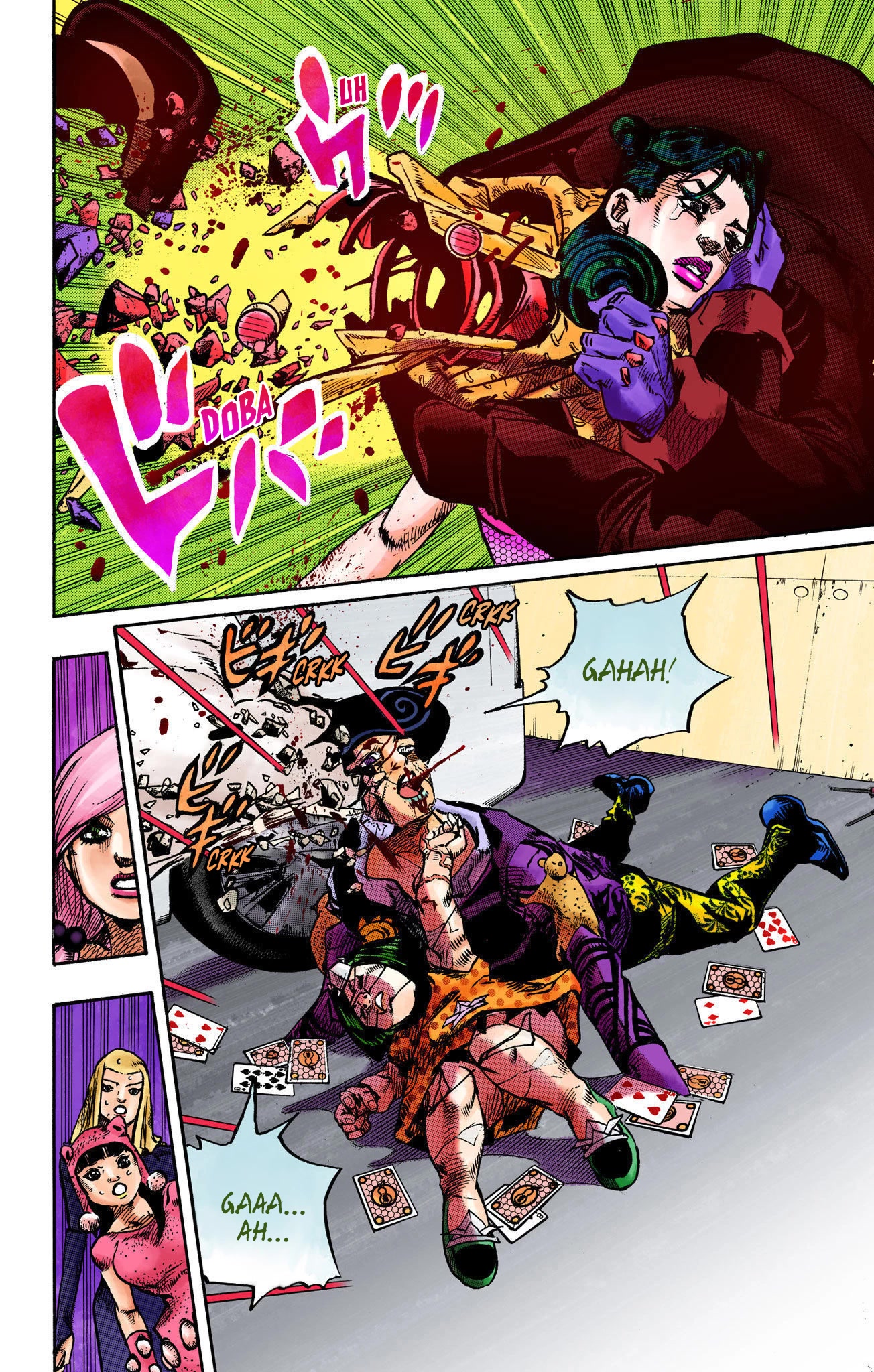 JoJo's Bizarre Adventure Part 8 - JoJolion (Official Colored) Chapter 108 page 8 - Chapter 108: Go Beyond, Part 2