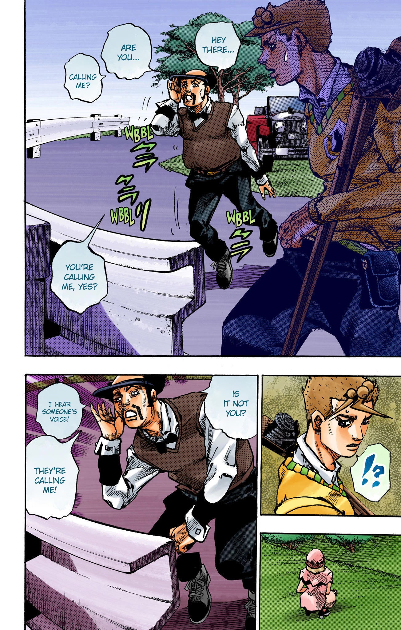 JoJo's Bizarre Adventure Part 8 - JoJolion (Official Colored) Chapter 109 page 22 - Chapter 109: The Radio Gaga Incident (1941)
