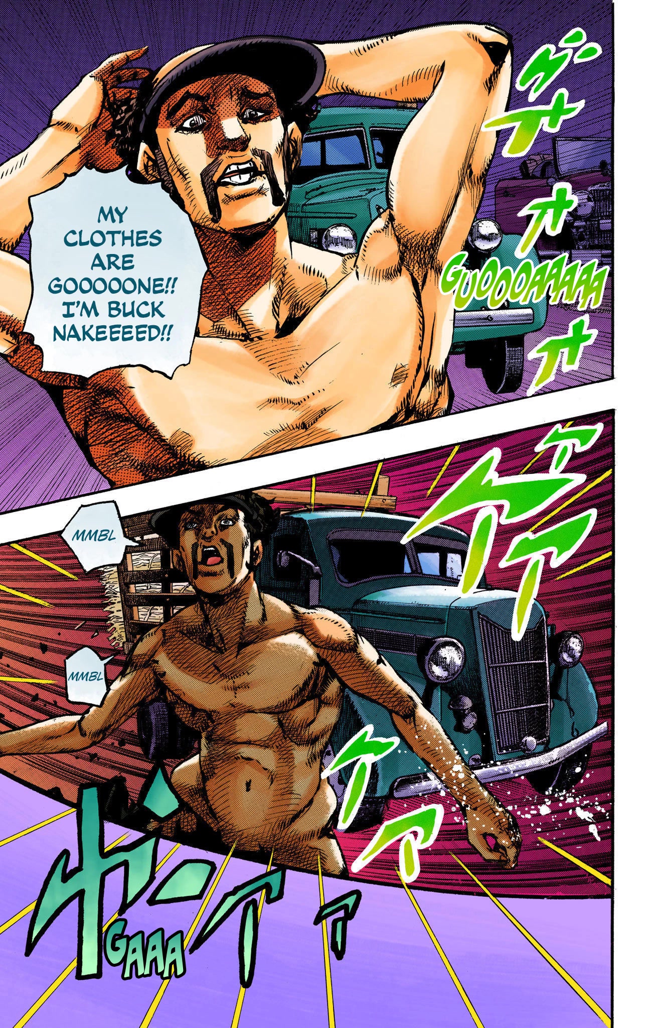 JoJo's Bizarre Adventure Part 8 - JoJolion (Official Colored) Chapter 109 page 25 - Chapter 109: The Radio Gaga Incident (1941)