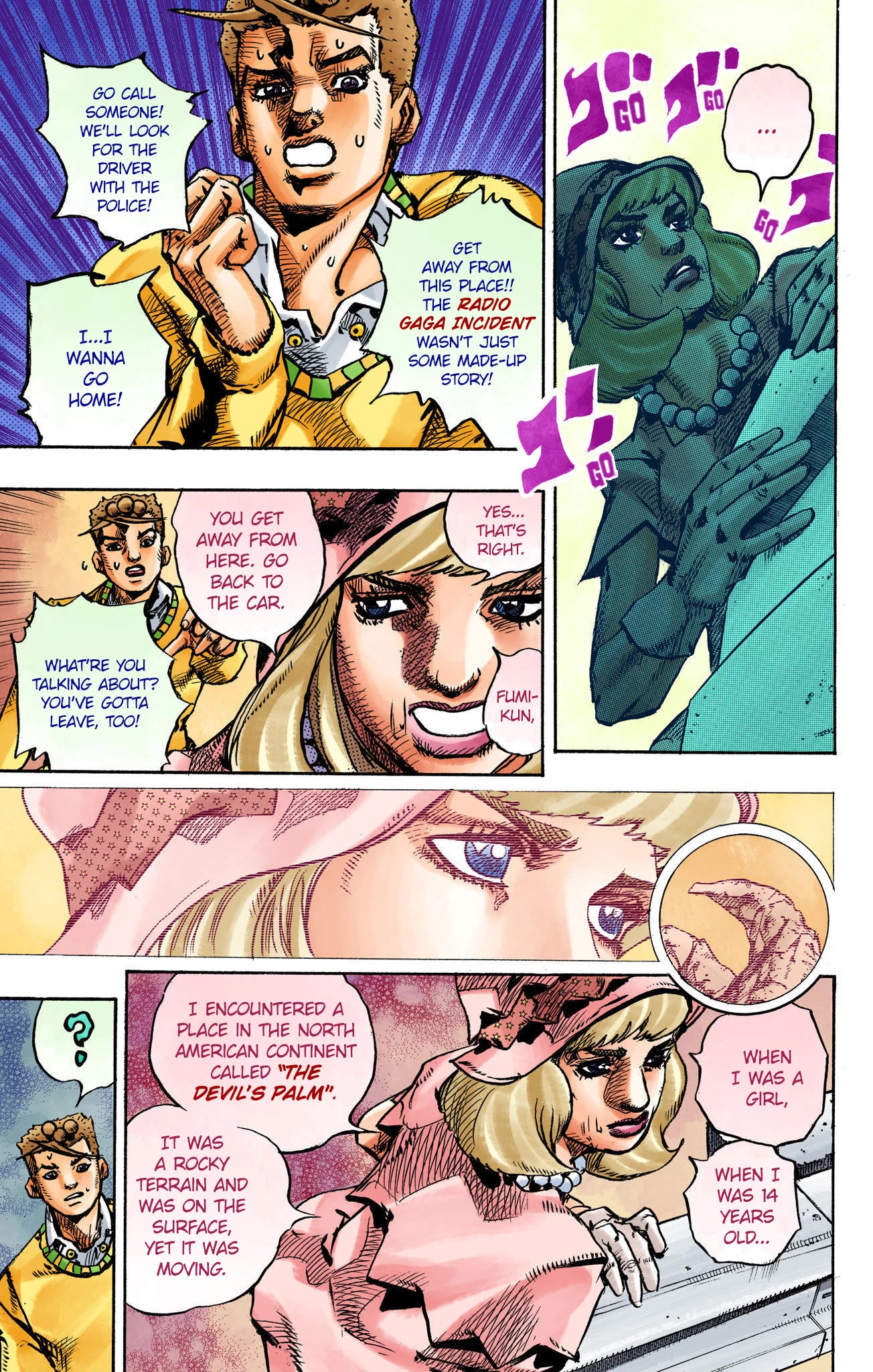 JoJo's Bizarre Adventure Part 8 - JoJolion (Official Colored) Chapter 109 page 32 - Chapter 109: The Radio Gaga Incident (1941)