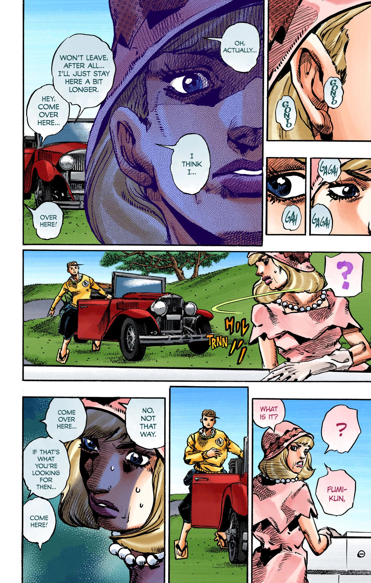JoJo's Bizarre Adventure Part 8 - JoJolion (Official Colored) Chapter 109 page 35 - Chapter 109: The Radio Gaga Incident (1941)