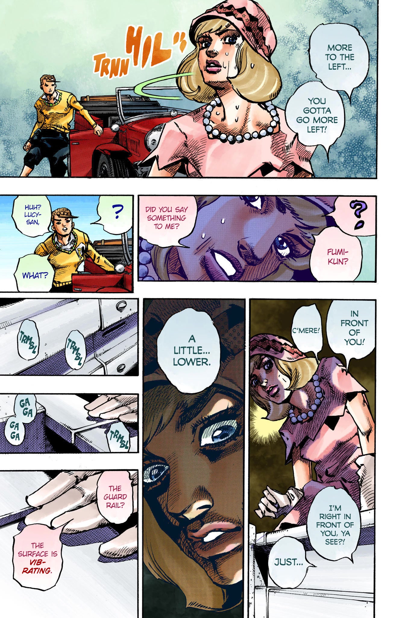 JoJo's Bizarre Adventure Part 8 - JoJolion (Official Colored) Chapter 109 page 36 - Chapter 109: The Radio Gaga Incident (1941)