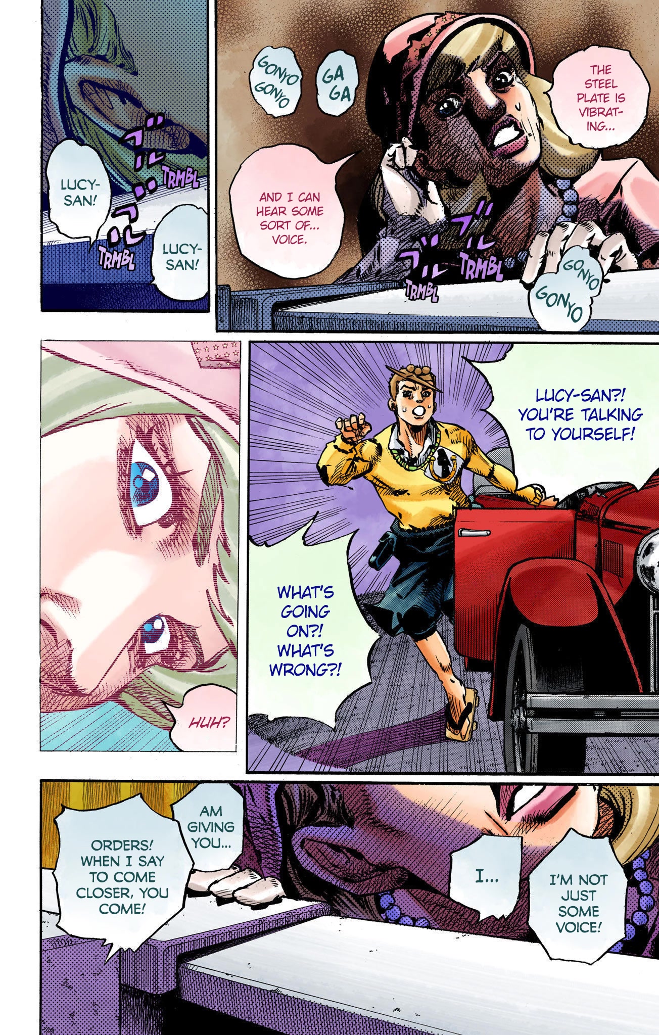 JoJo's Bizarre Adventure Part 8 - JoJolion (Official Colored) Chapter 109 page 37 - Chapter 109: The Radio Gaga Incident (1941)
