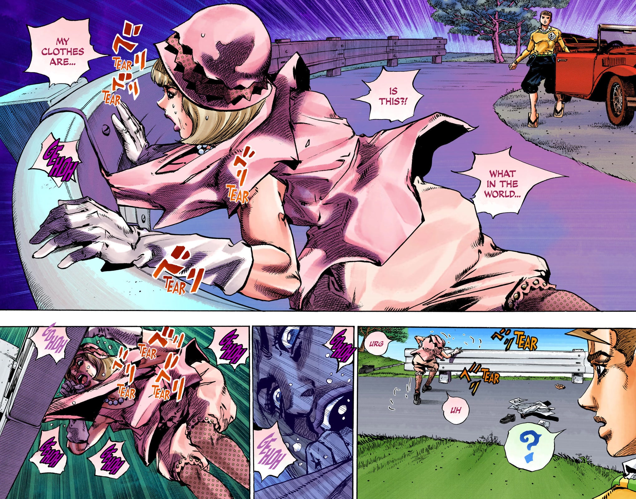 JoJo's Bizarre Adventure Part 8 - JoJolion (Official Colored) Chapter 109 page 39 - Chapter 109: The Radio Gaga Incident (1941)