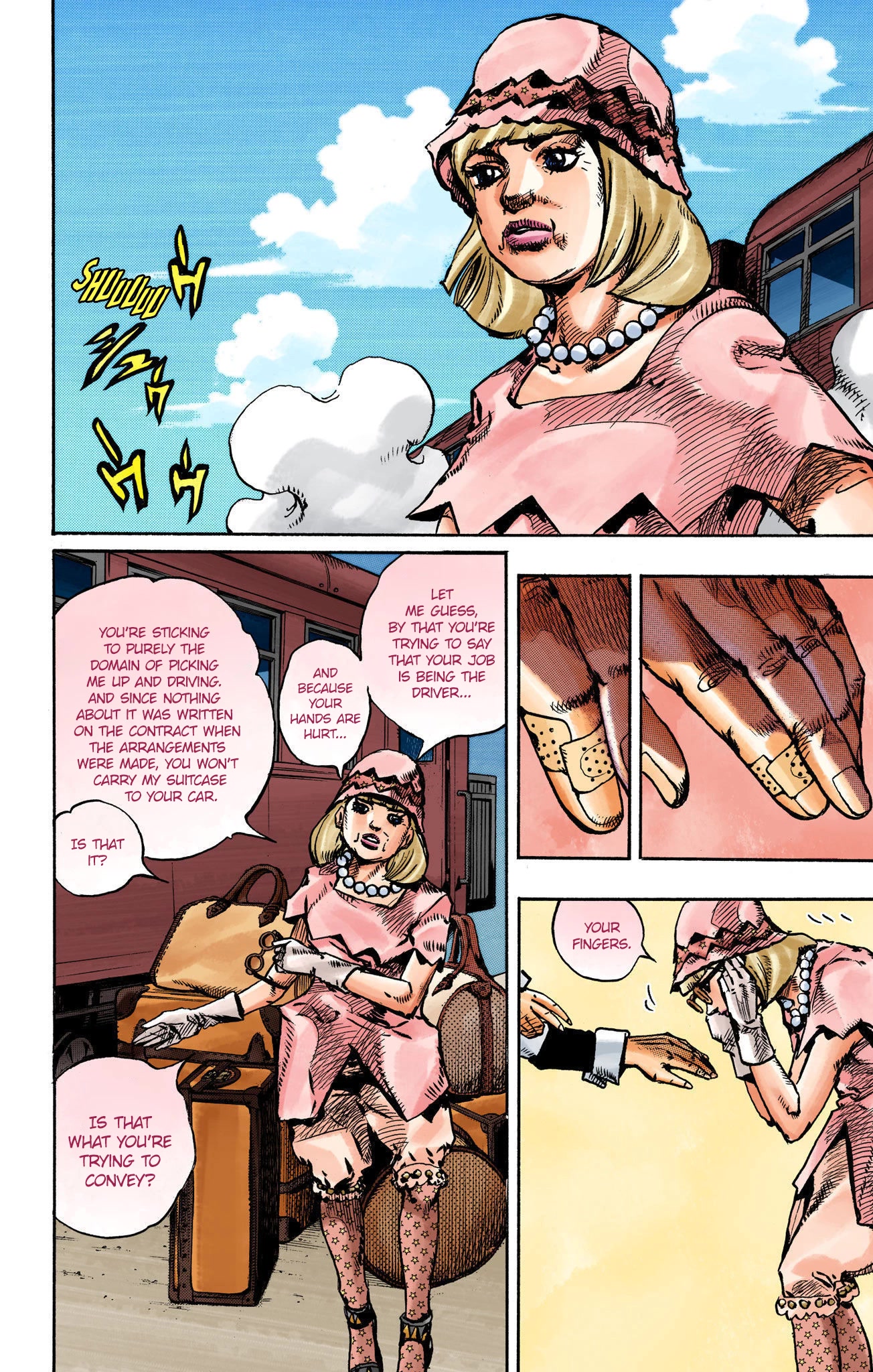 JoJo's Bizarre Adventure Part 8 - JoJolion (Official Colored) Chapter 109 page 4 - Chapter 109: The Radio Gaga Incident (1941)