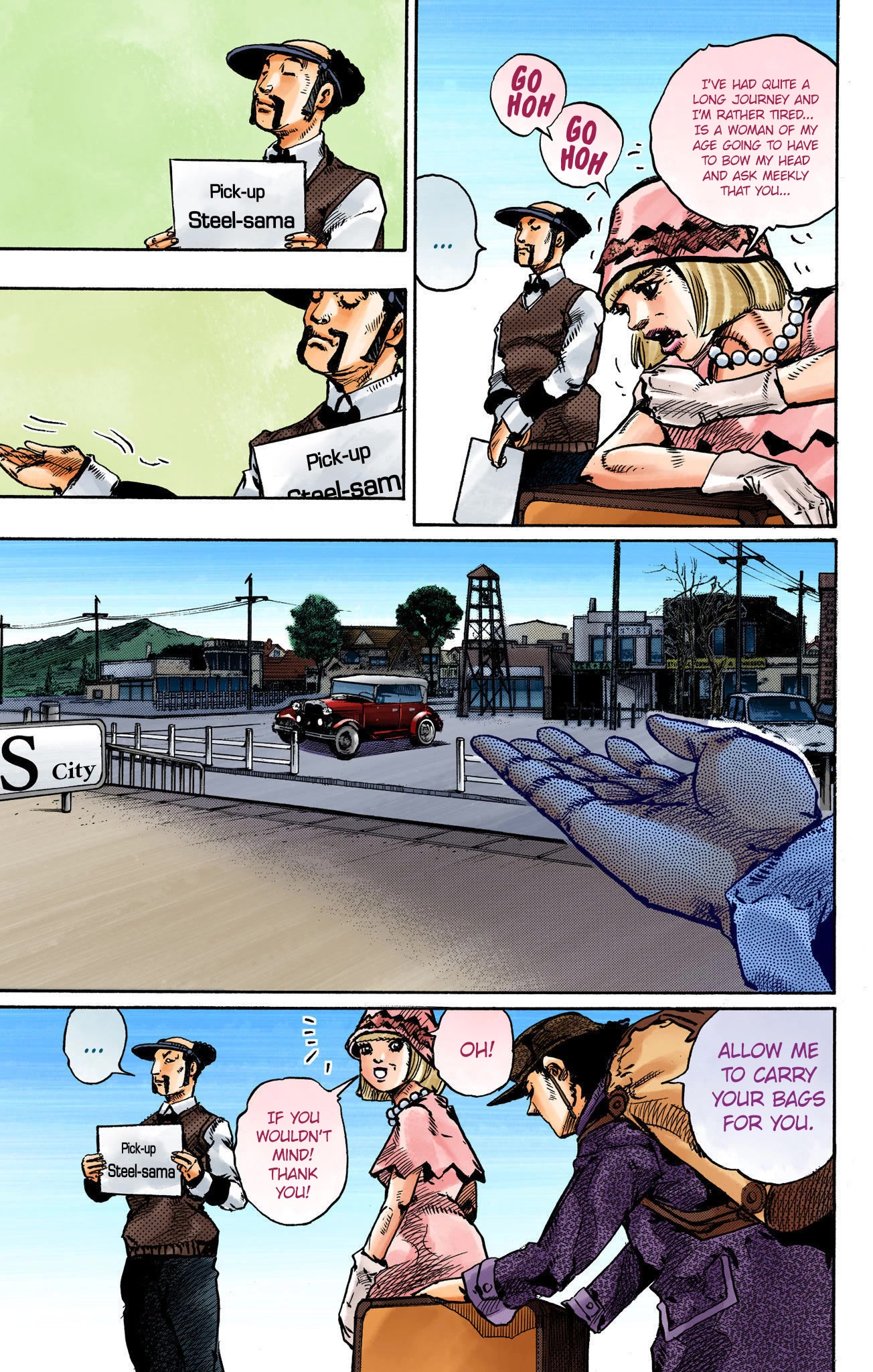 JoJo's Bizarre Adventure Part 8 - JoJolion (Official Colored) Chapter 109 page 5 - Chapter 109: The Radio Gaga Incident (1941)