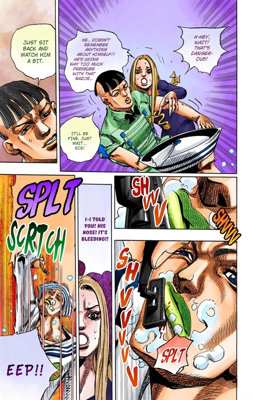 JoJo's Bizarre Adventure Part 8 - JoJolion (Official Colored) Chapter 11 page 12 - Chapter 11: Family Tree