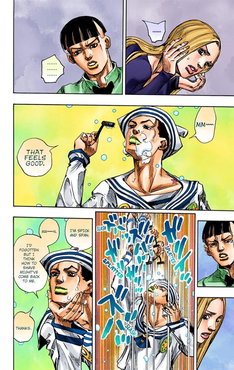 JoJo's Bizarre Adventure Part 8 - JoJolion (Official Colored) Chapter 11 page 13 - Chapter 11: Family Tree