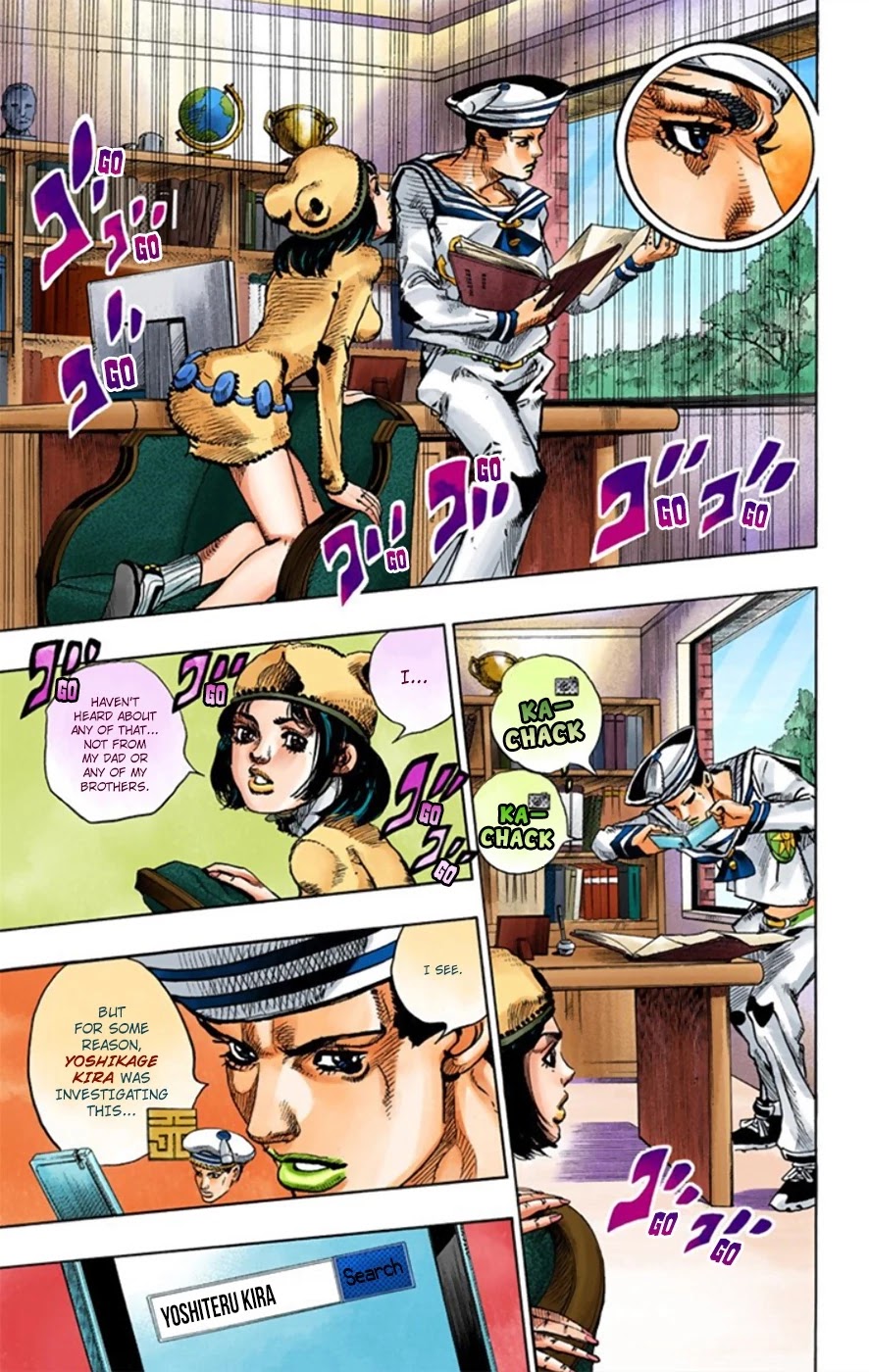JoJo's Bizarre Adventure Part 8 - JoJolion (Official Colored) Chapter 11 page 27 - Chapter 11: Family Tree