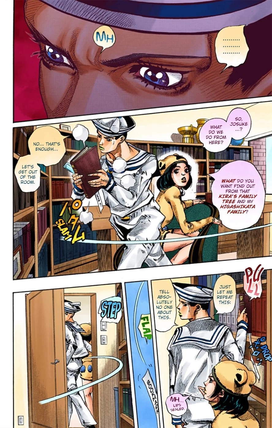JoJo's Bizarre Adventure Part 8 - JoJolion (Official Colored) Chapter 11 page 28 - Chapter 11: Family Tree