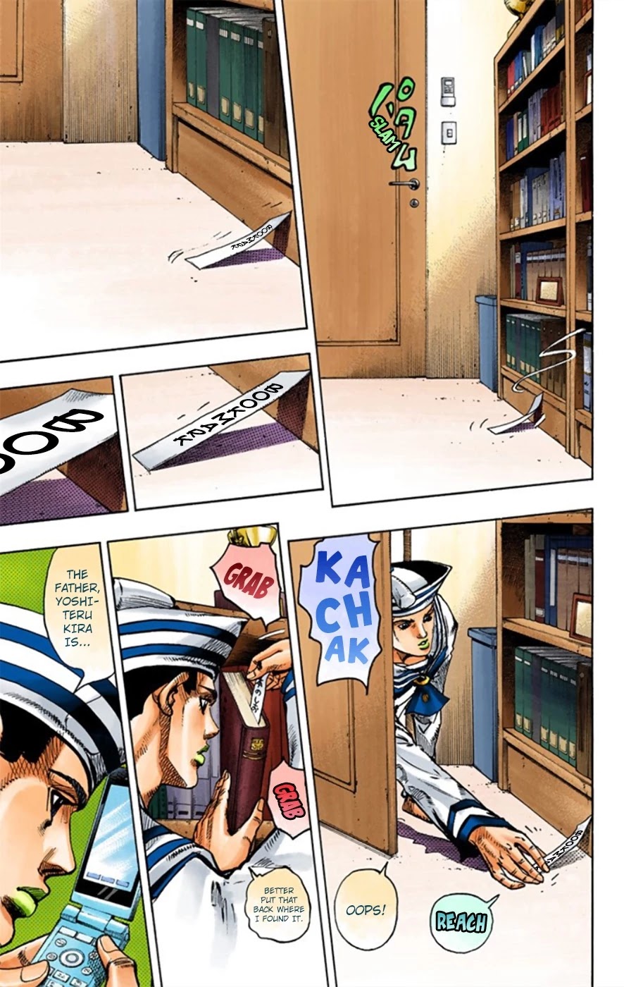 JoJo's Bizarre Adventure Part 8 - JoJolion (Official Colored) Chapter 11 page 29 - Chapter 11: Family Tree
