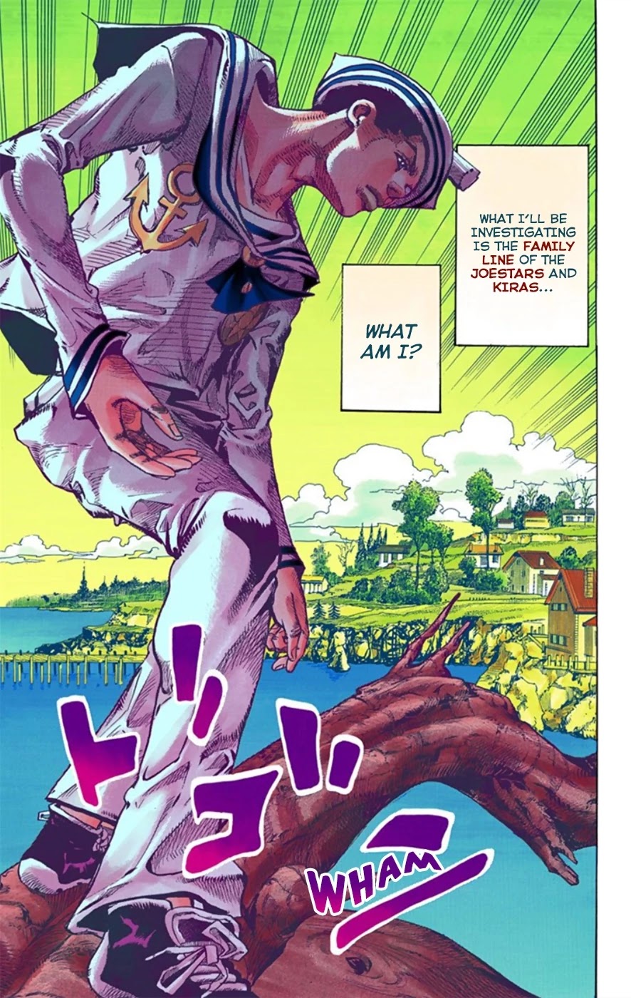 JoJo's Bizarre Adventure Part 8 - JoJolion (Official Colored) Chapter 11 page 31 - Chapter 11: Family Tree