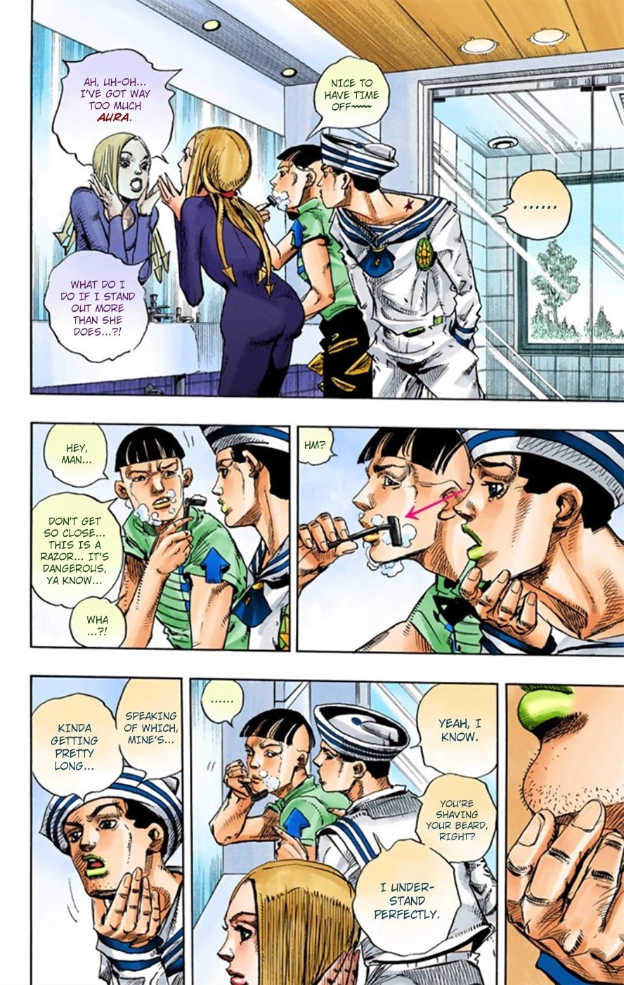 JoJo's Bizarre Adventure Part 8 - JoJolion (Official Colored) Chapter 11 page 9 - Chapter 11: Family Tree