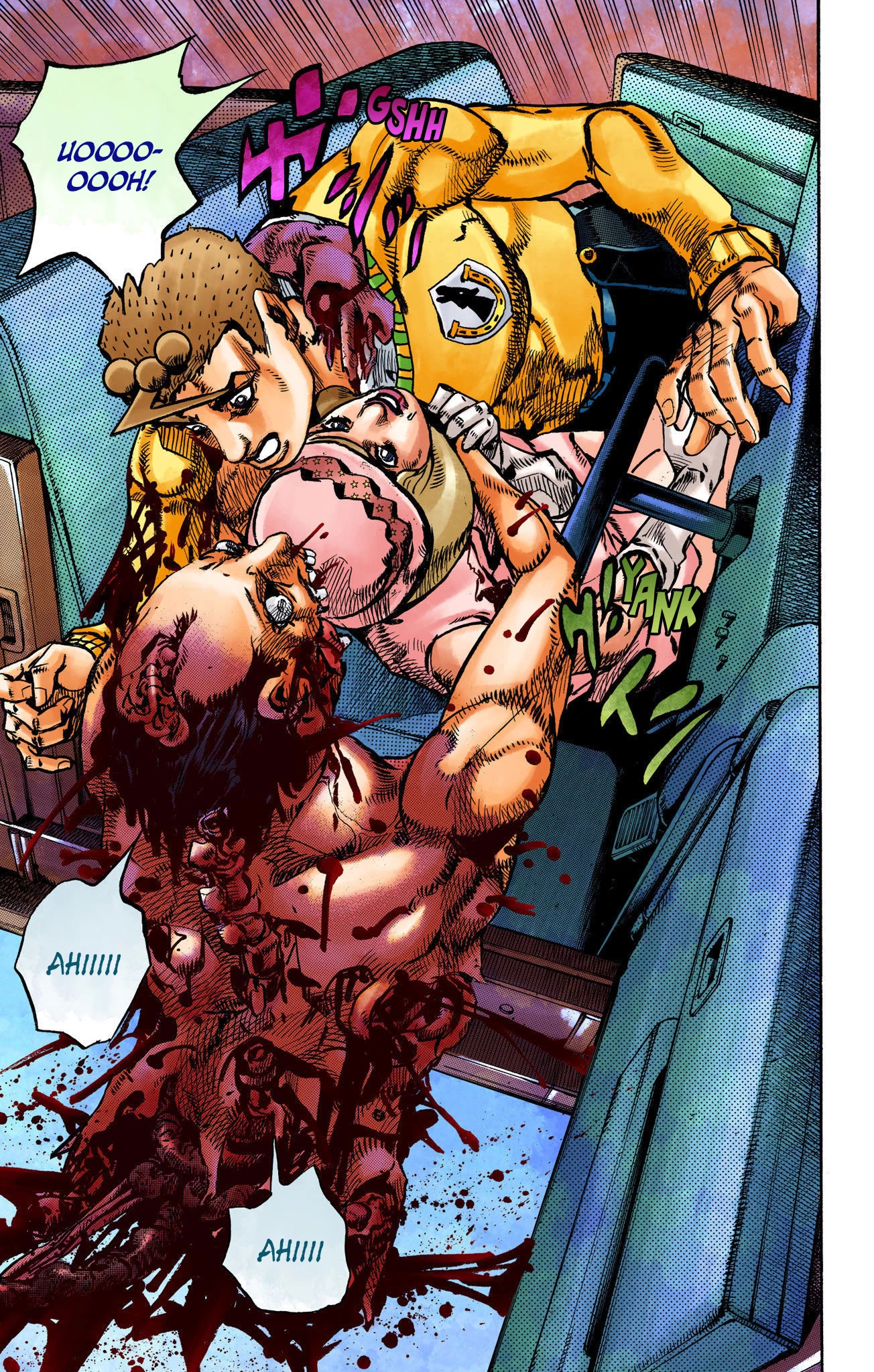 JoJo's Bizarre Adventure Part 8 - JoJolion (Official Colored) Chapter 110 page 10 - Chapter 110: Higashikata Fruit Parlor [END]