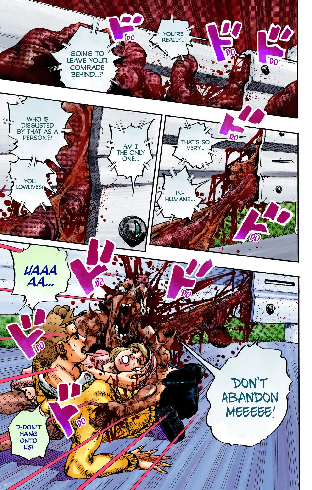 JoJo's Bizarre Adventure Part 8 - JoJolion (Official Colored) Chapter 110 page 12 - Chapter 110: Higashikata Fruit Parlor [END]