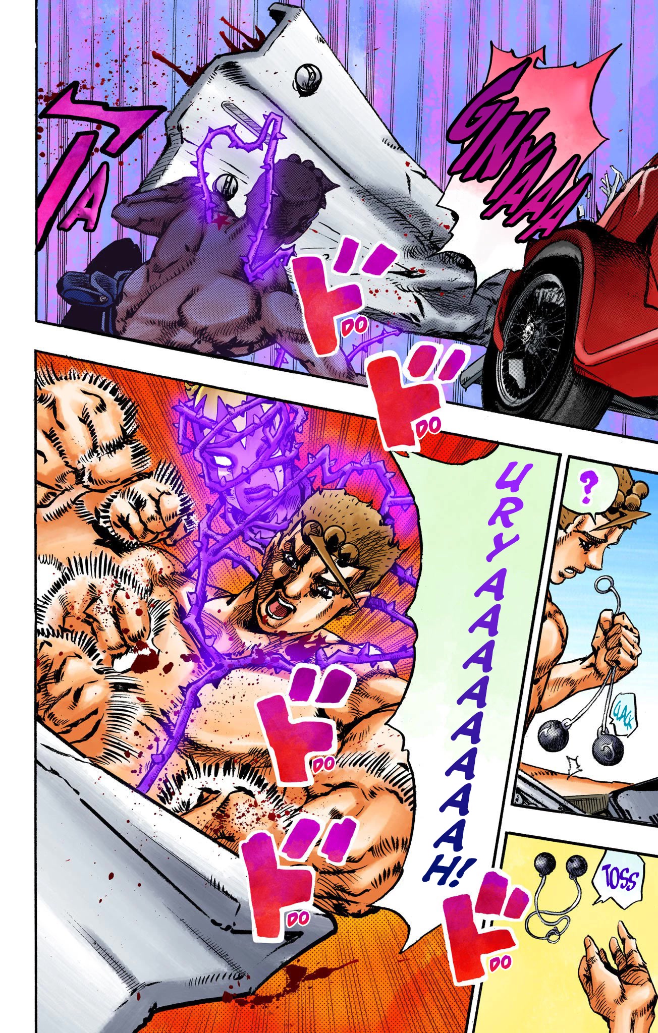 JoJo's Bizarre Adventure Part 8 - JoJolion (Official Colored) Chapter 110 page 23 - Chapter 110: Higashikata Fruit Parlor [END]