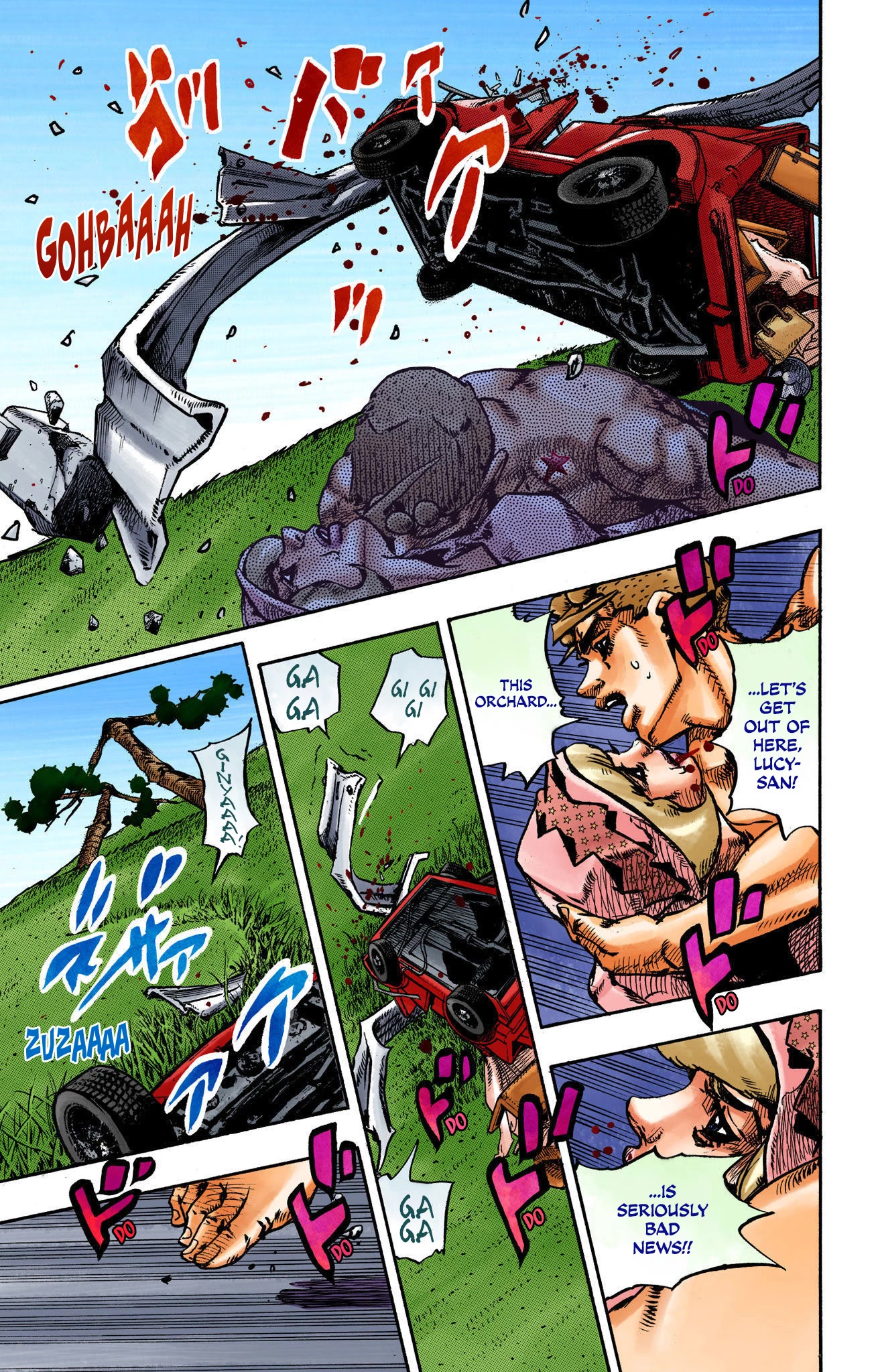JoJo's Bizarre Adventure Part 8 - JoJolion (Official Colored) Chapter 110 page 24 - Chapter 110: Higashikata Fruit Parlor [END]
