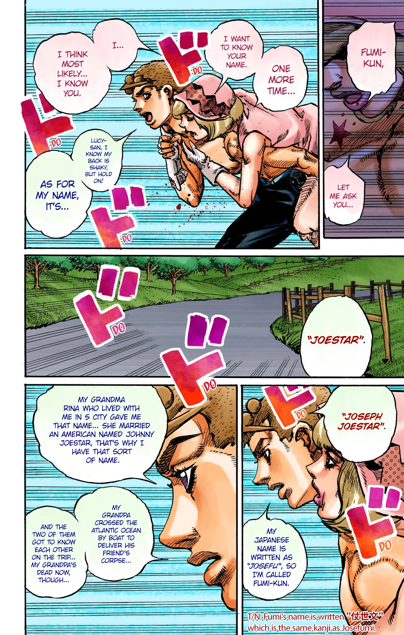 JoJo's Bizarre Adventure Part 8 - JoJolion (Official Colored) Chapter 110 page 25 - Chapter 110: Higashikata Fruit Parlor [END]