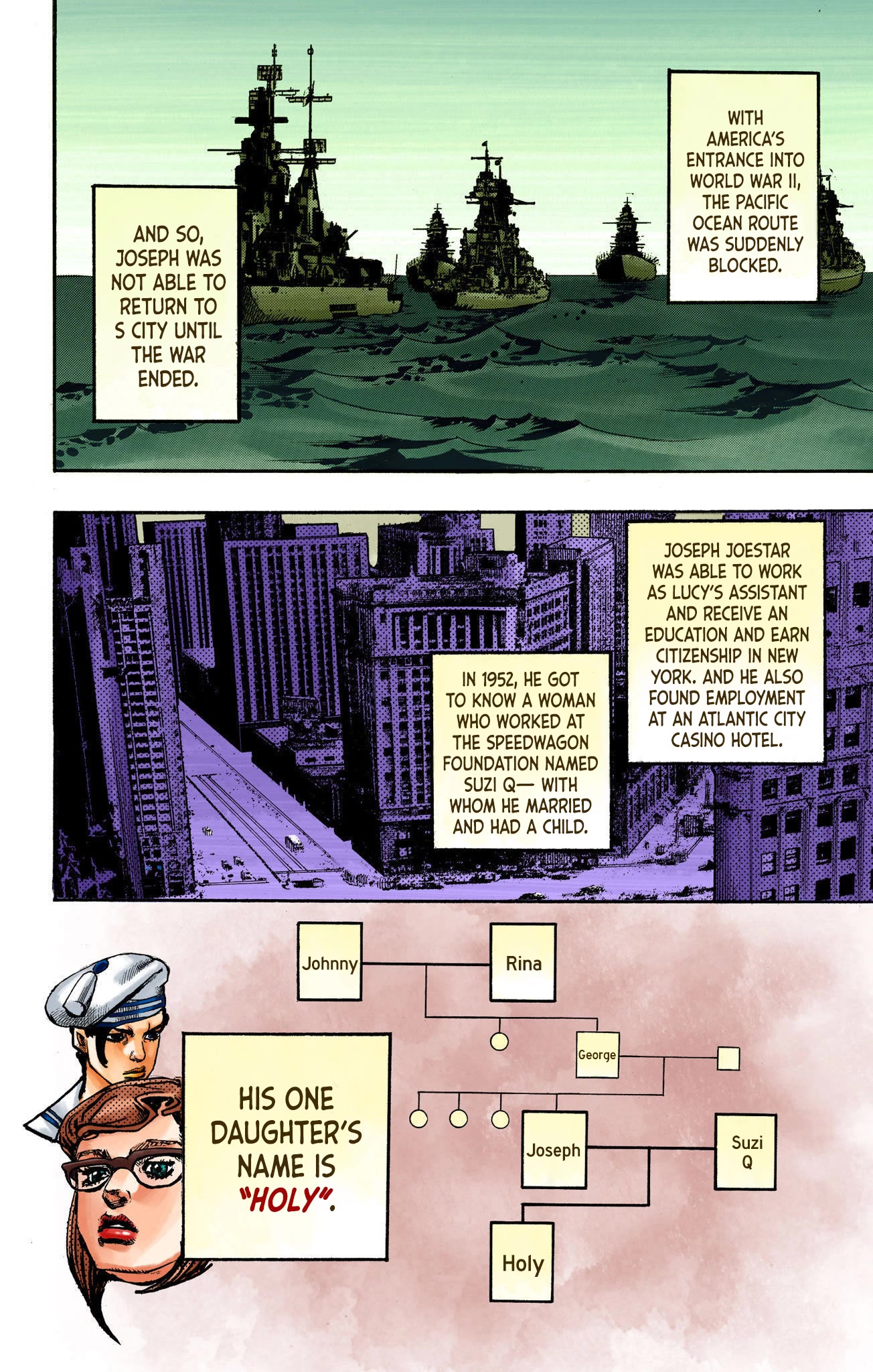 JoJo's Bizarre Adventure Part 8 - JoJolion (Official Colored) Chapter 110 page 29 - Chapter 110: Higashikata Fruit Parlor [END]