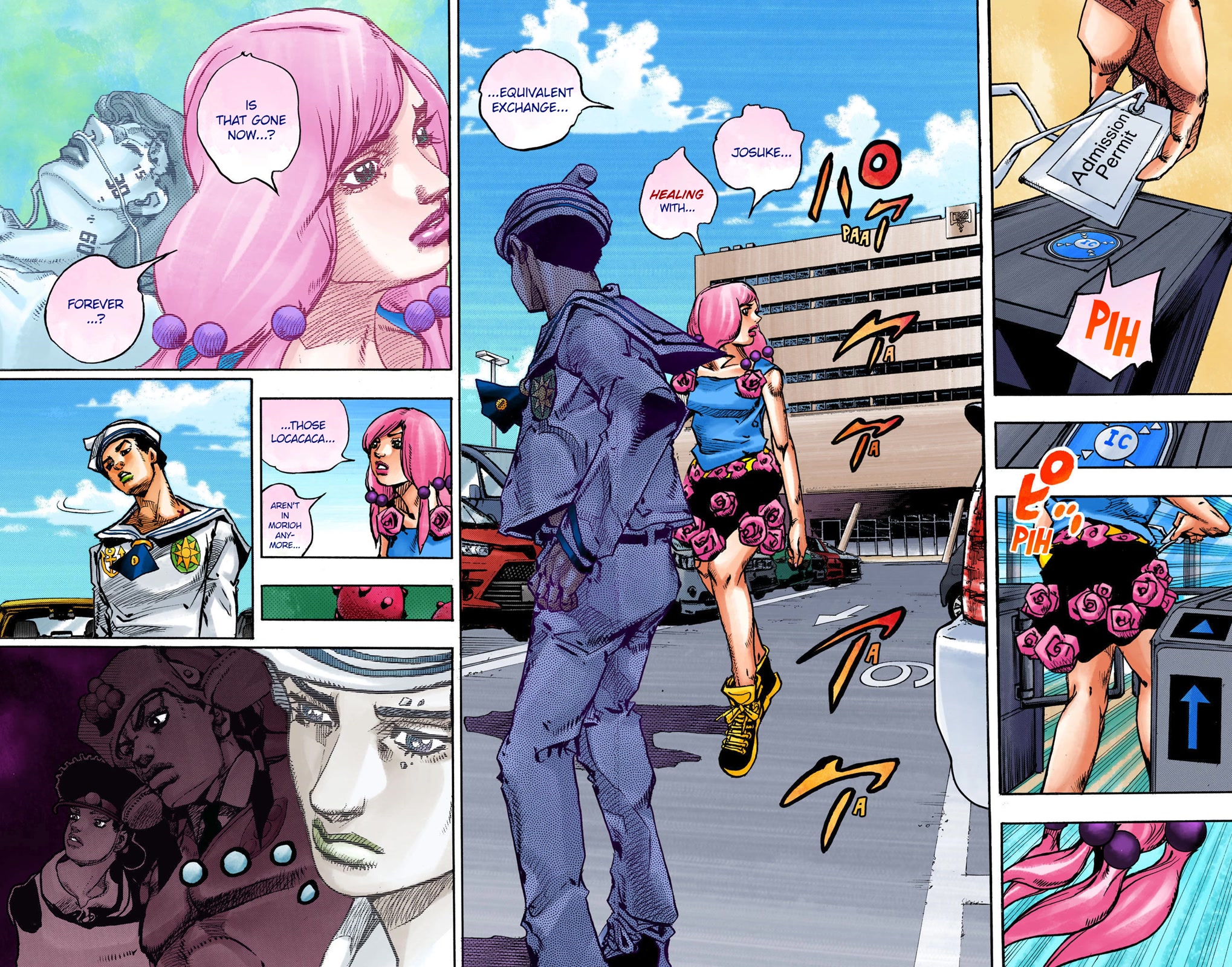 JoJo's Bizarre Adventure Part 8 - JoJolion (Official Colored) Chapter 110 page 31 - Chapter 110: Higashikata Fruit Parlor [END]