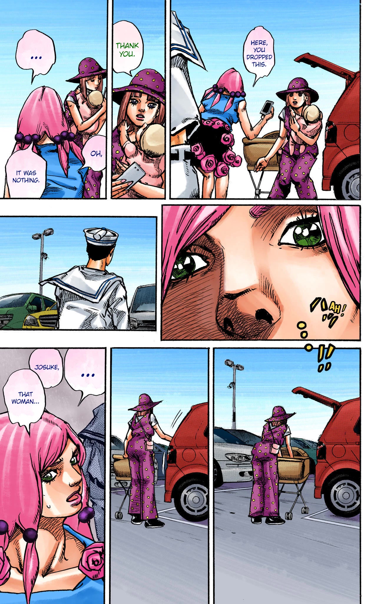 JoJo's Bizarre Adventure Part 8 - JoJolion (Official Colored) Chapter 110 page 33 - Chapter 110: Higashikata Fruit Parlor [END]