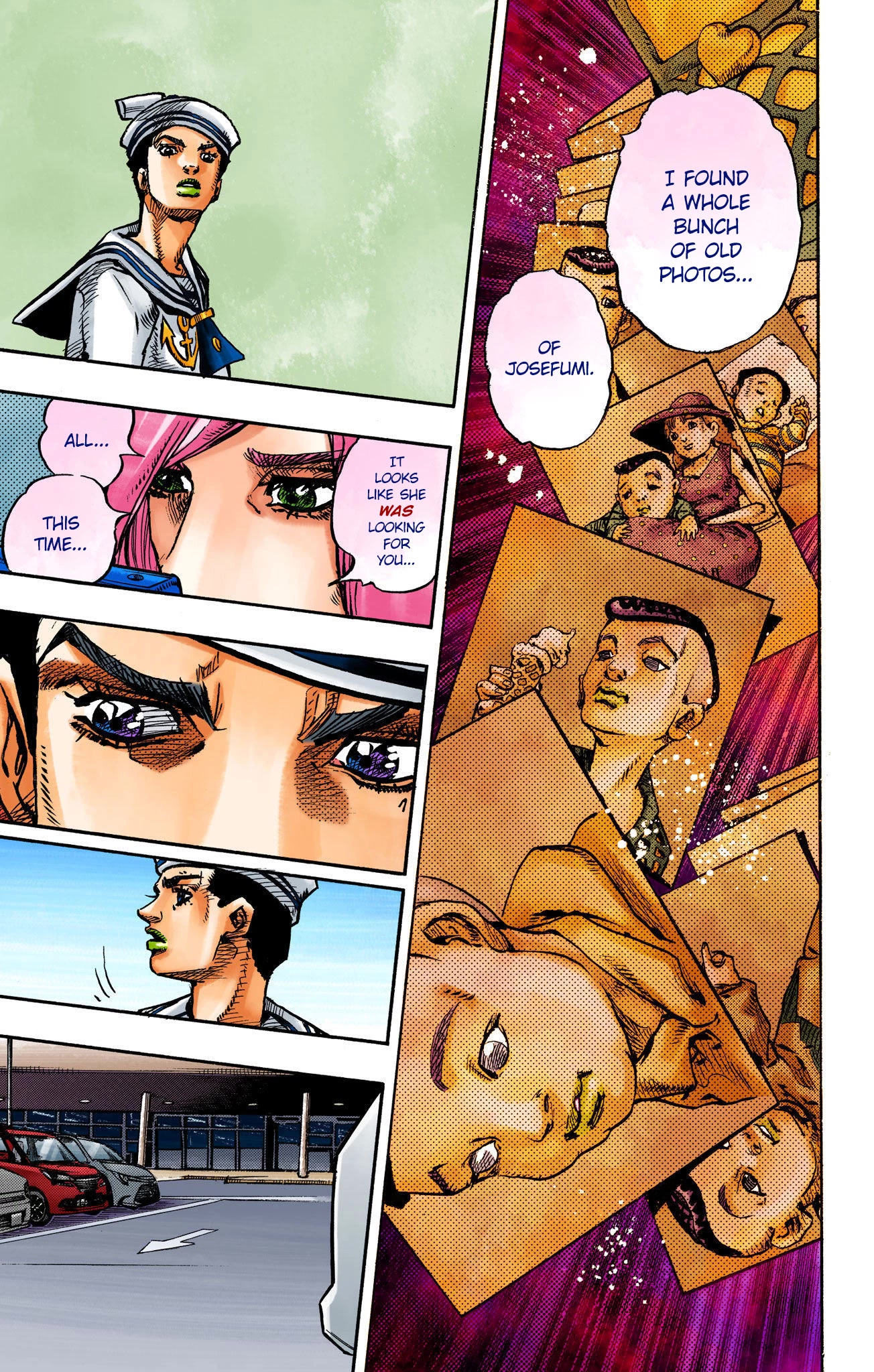 JoJo's Bizarre Adventure Part 8 - JoJolion (Official Colored) Chapter 110 page 39 - Chapter 110: Higashikata Fruit Parlor [END]