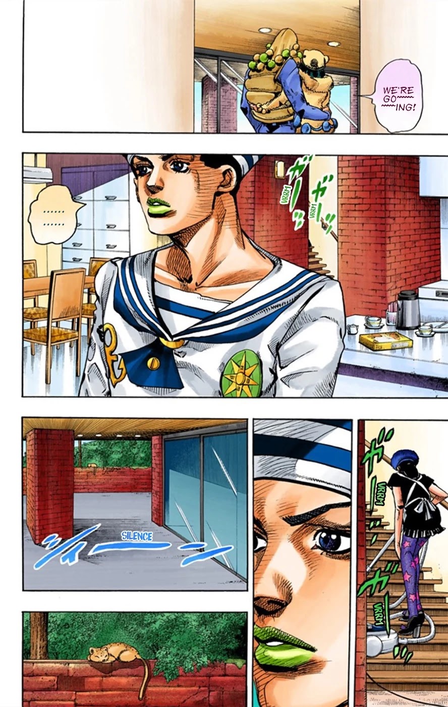 JoJo's Bizarre Adventure Part 8 - JoJolion (Official Colored) Chapter 12 page 15 - Chapter 12: Paisley Park and Born This Way Part 1