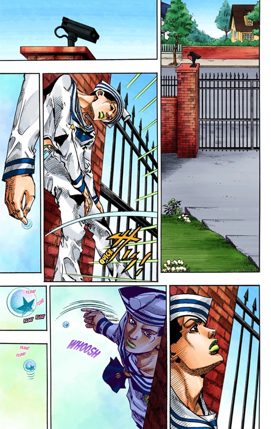JoJo's Bizarre Adventure Part 8 - JoJolion (Official Colored) Chapter 12 page 16 - Chapter 12: Paisley Park and Born This Way Part 1