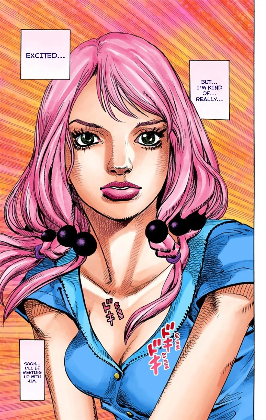 JoJo's Bizarre Adventure Part 8 - JoJolion (Official Colored) Chapter 12 page 21 - Chapter 12: Paisley Park and Born This Way Part 1