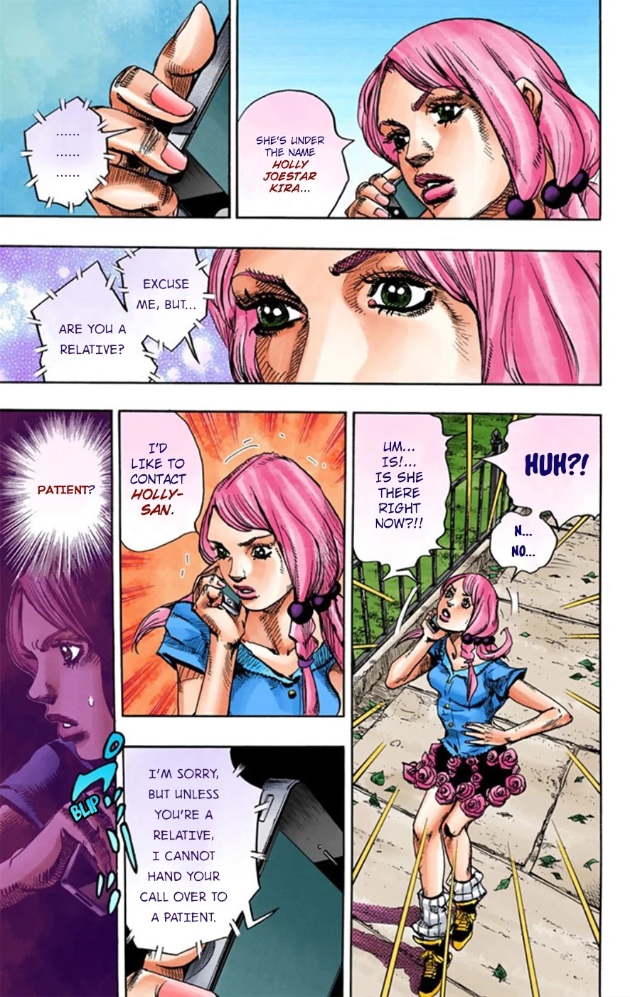 JoJo's Bizarre Adventure Part 8 - JoJolion (Official Colored) Chapter 12 page 23 - Chapter 12: Paisley Park and Born This Way Part 1