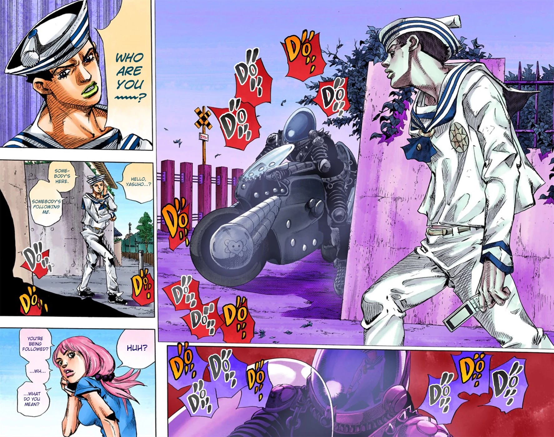 JoJo's Bizarre Adventure Part 8 - JoJolion (Official Colored) Chapter 12 page 39 - Chapter 12: Paisley Park and Born This Way Part 1