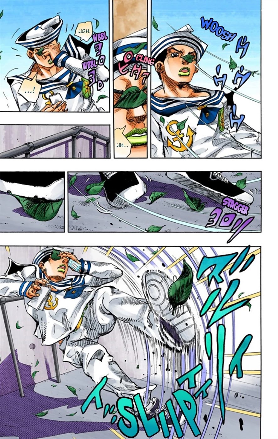 JoJo's Bizarre Adventure Part 8 - JoJolion (Official Colored) Chapter 12 page 41 - Chapter 12: Paisley Park and Born This Way Part 1