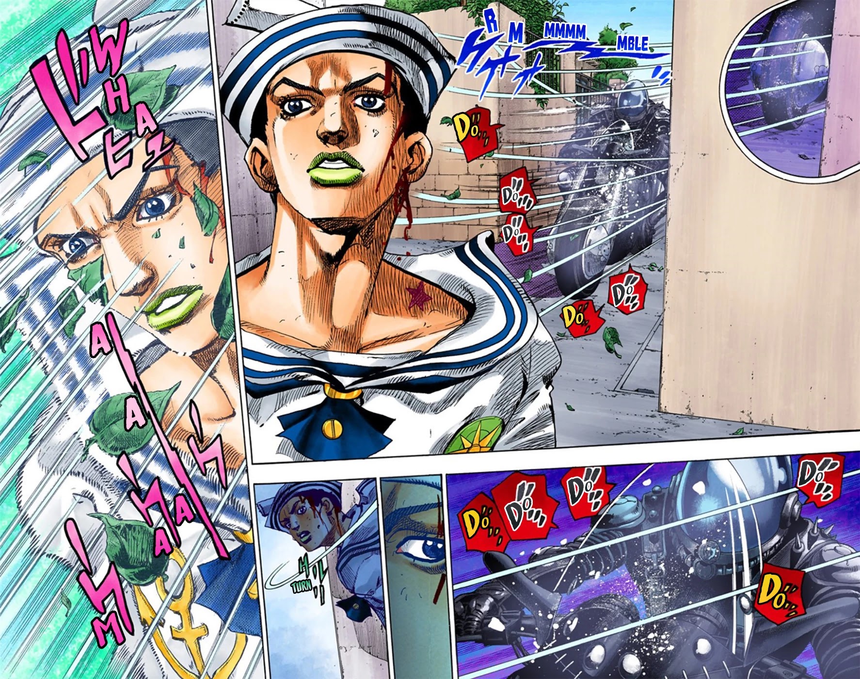 JoJo's Bizarre Adventure Part 8 - JoJolion (Official Colored) Chapter 13 page 14 - Chapter 13: Paisley Park and Born This Way Part 2