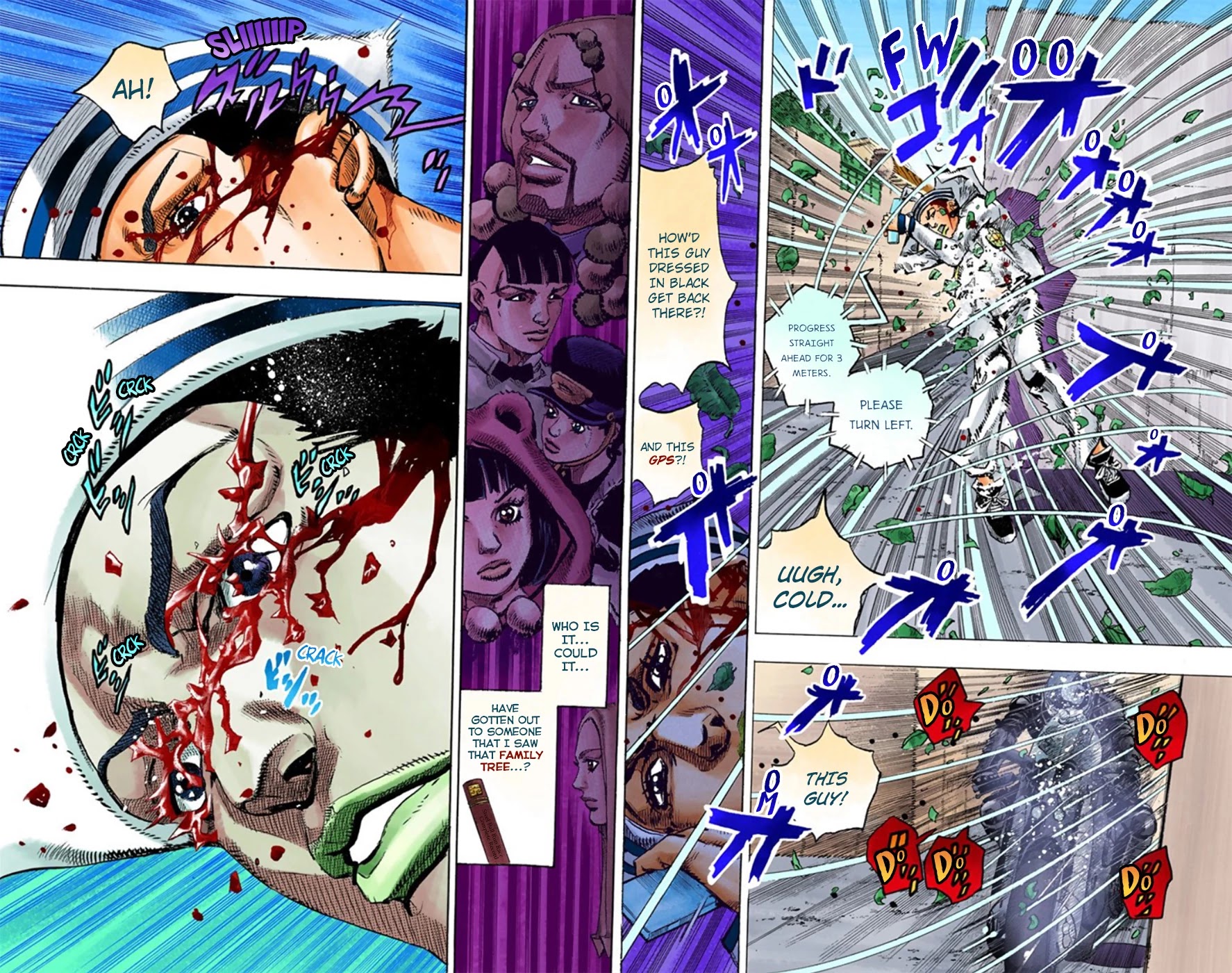 JoJo's Bizarre Adventure Part 8 - JoJolion (Official Colored) Chapter 13 page 15 - Chapter 13: Paisley Park and Born This Way Part 2
