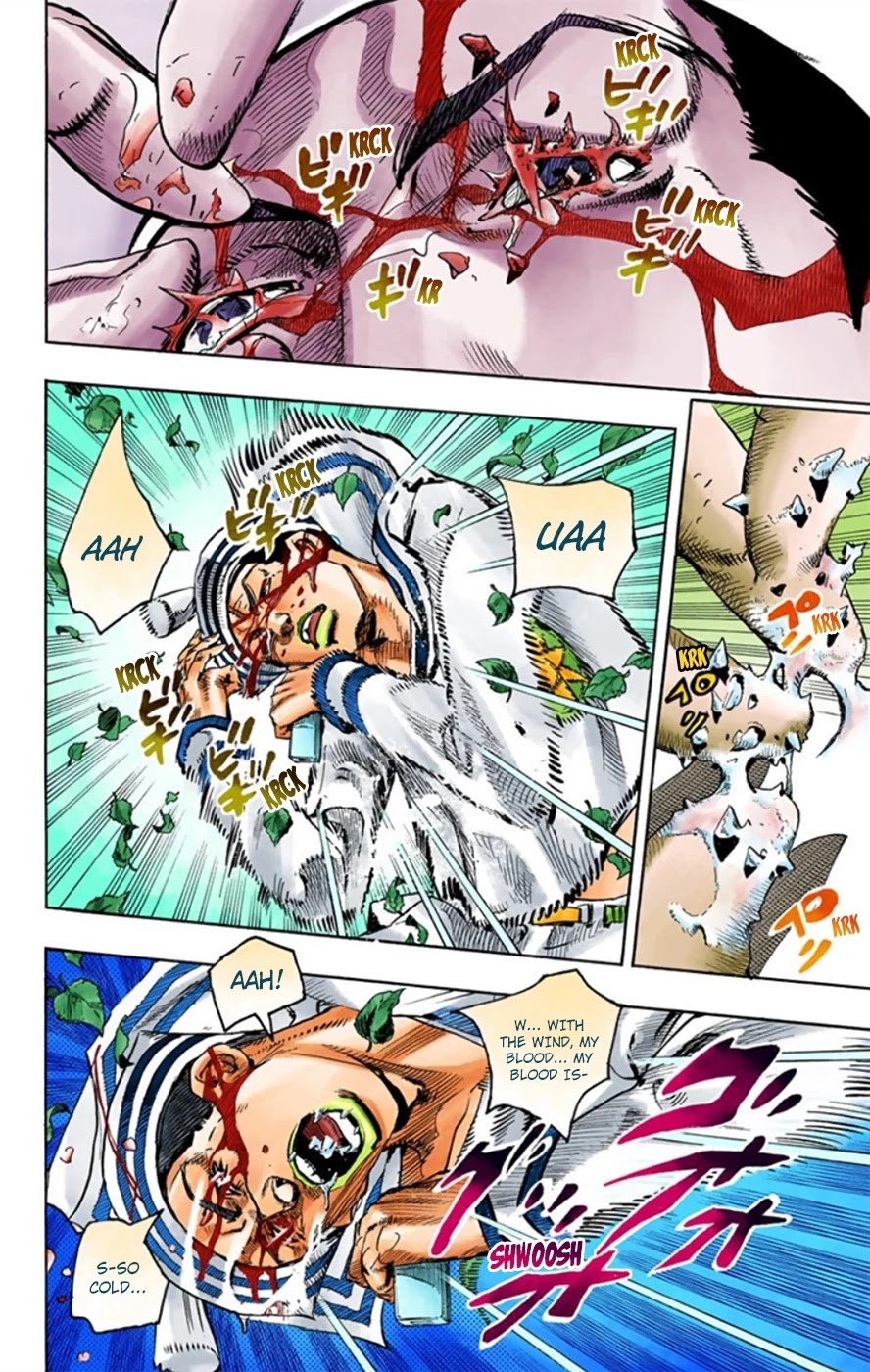 JoJo's Bizarre Adventure Part 8 - JoJolion (Official Colored) Chapter 13 page 16 - Chapter 13: Paisley Park and Born This Way Part 2