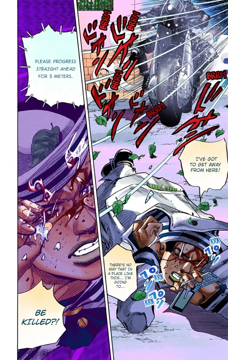 JoJo's Bizarre Adventure Part 8 - JoJolion (Official Colored) Chapter 13 page 19 - Chapter 13: Paisley Park and Born This Way Part 2