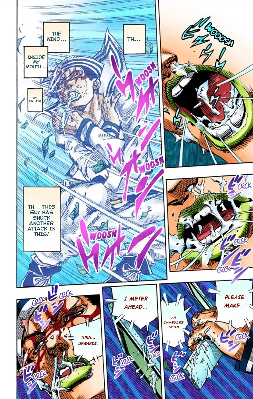 JoJo's Bizarre Adventure Part 8 - JoJolion (Official Colored) Chapter 13 page 21 - Chapter 13: Paisley Park and Born This Way Part 2