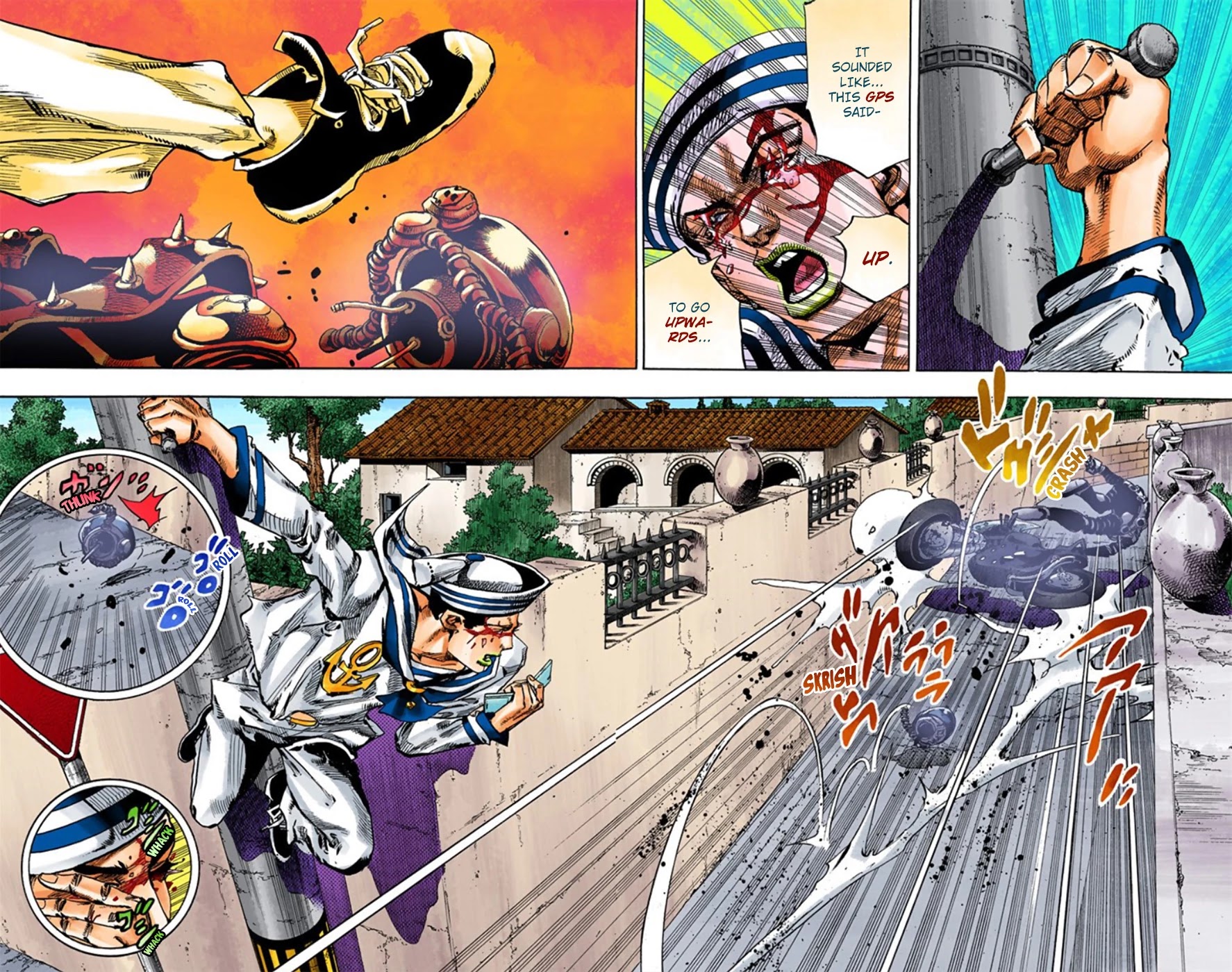 JoJo's Bizarre Adventure Part 8 - JoJolion (Official Colored) Chapter 13 page 24 - Chapter 13: Paisley Park and Born This Way Part 2
