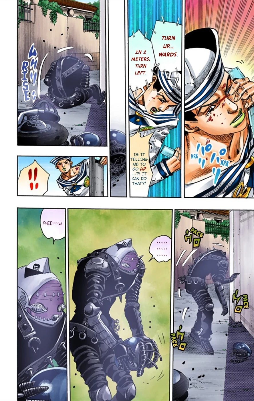 JoJo's Bizarre Adventure Part 8 - JoJolion (Official Colored) Chapter 13 page 25 - Chapter 13: Paisley Park and Born This Way Part 2