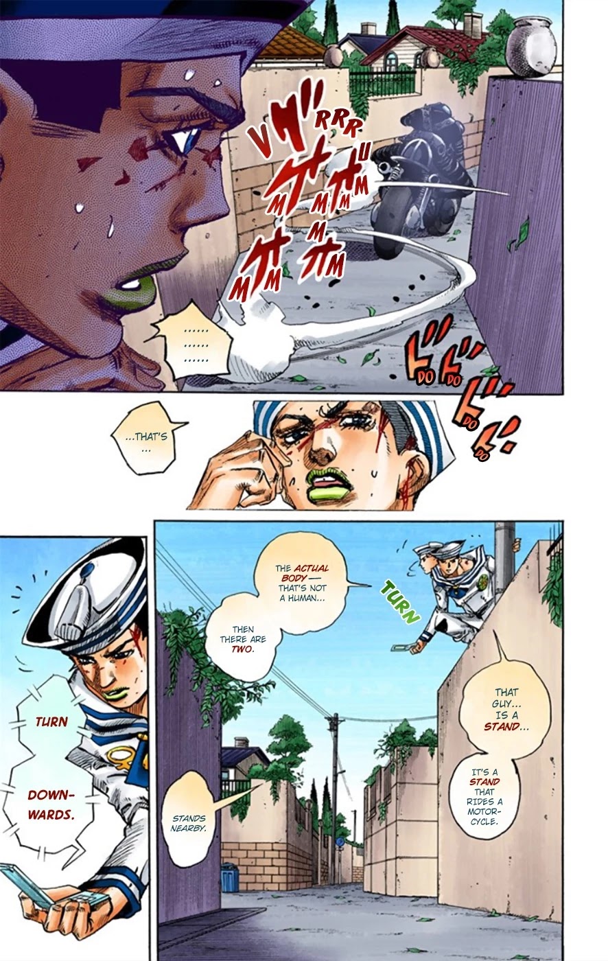 JoJo's Bizarre Adventure Part 8 - JoJolion (Official Colored) Chapter 13 page 26 - Chapter 13: Paisley Park and Born This Way Part 2