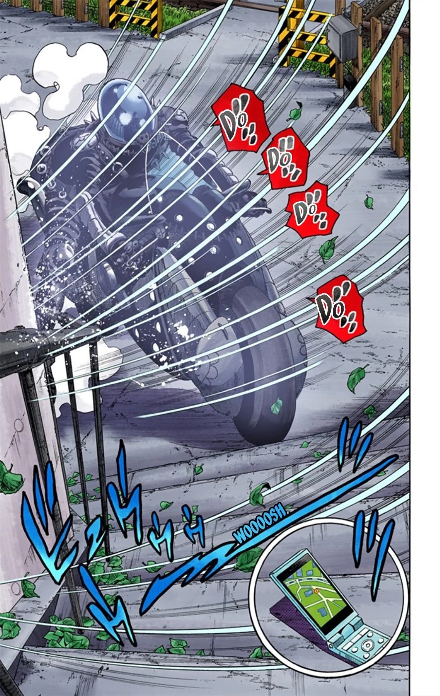 JoJo's Bizarre Adventure Part 8 - JoJolion (Official Colored) Chapter 13 page 4 - Chapter 13: Paisley Park and Born This Way Part 2