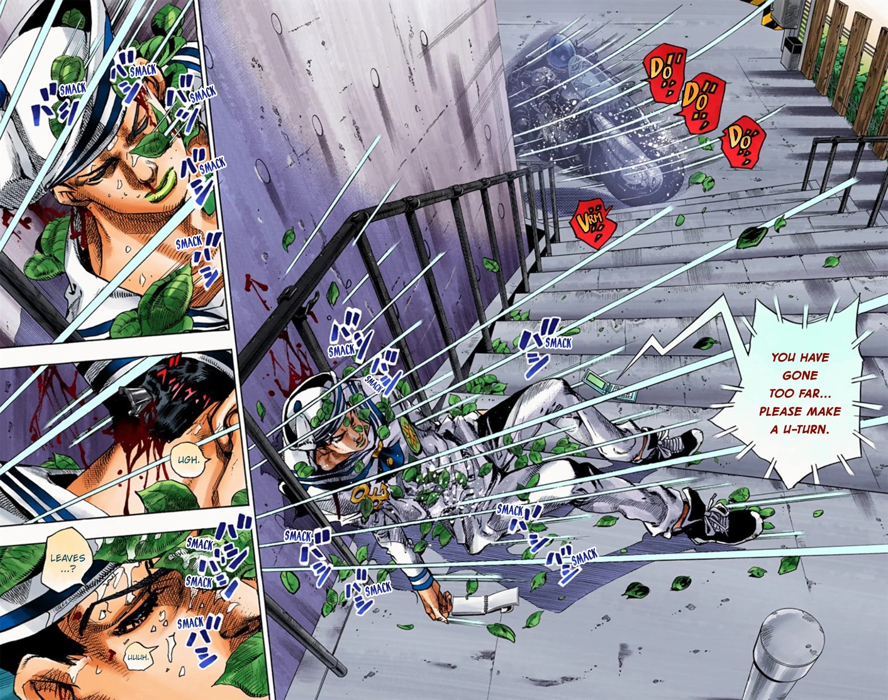 JoJo's Bizarre Adventure Part 8 - JoJolion (Official Colored) Chapter 13 page 5 - Chapter 13: Paisley Park and Born This Way Part 2