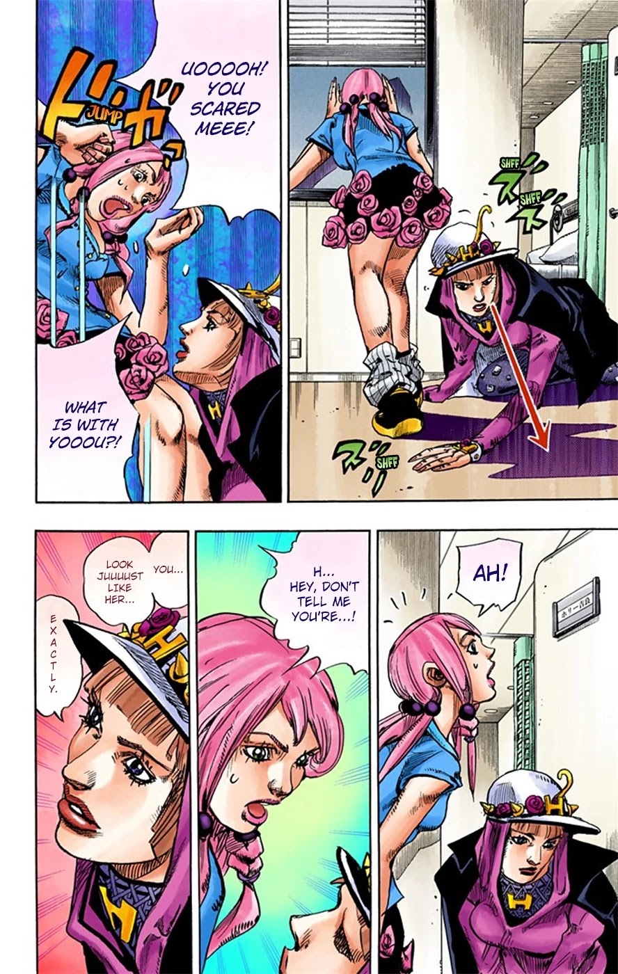 JoJo's Bizarre Adventure Part 8 - JoJolion (Official Colored) Chapter 14 page 10 - Chapter 14: Paisley Park and Born This Way Part 3