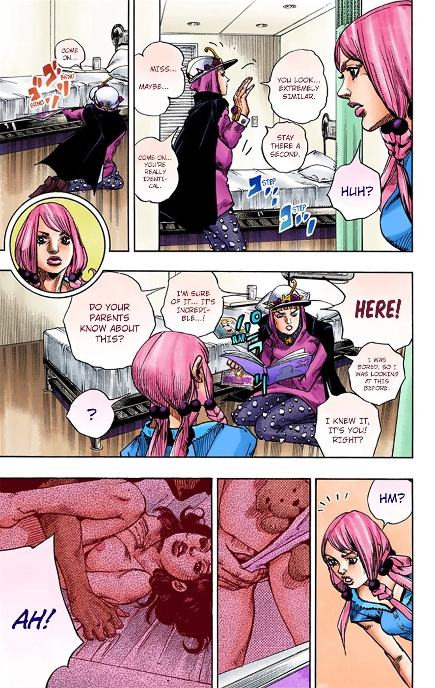 JoJo's Bizarre Adventure Part 8 - JoJolion (Official Colored) Chapter 14 page 11 - Chapter 14: Paisley Park and Born This Way Part 3