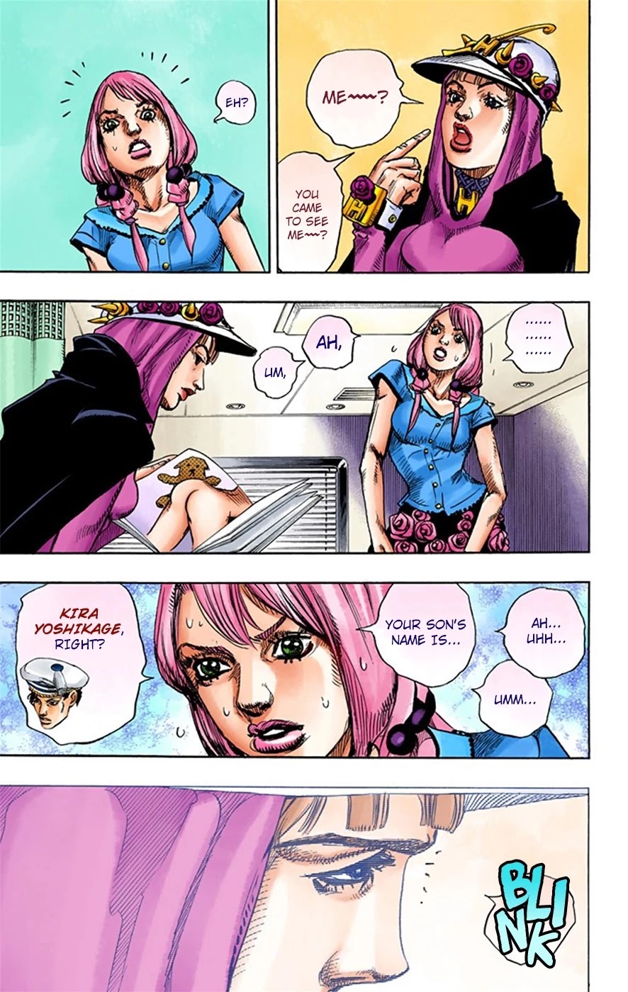 JoJo's Bizarre Adventure Part 8 - JoJolion (Official Colored) Chapter 14 page 13 - Chapter 14: Paisley Park and Born This Way Part 3