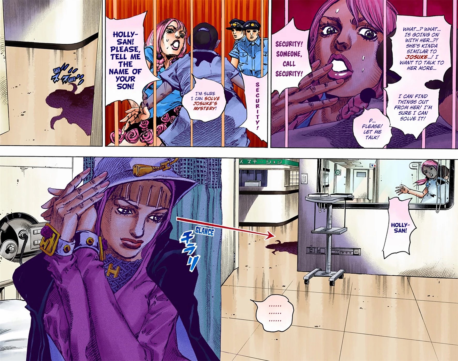 JoJo's Bizarre Adventure Part 8 - JoJolion (Official Colored) Chapter 14 page 16 - Chapter 14: Paisley Park and Born This Way Part 3